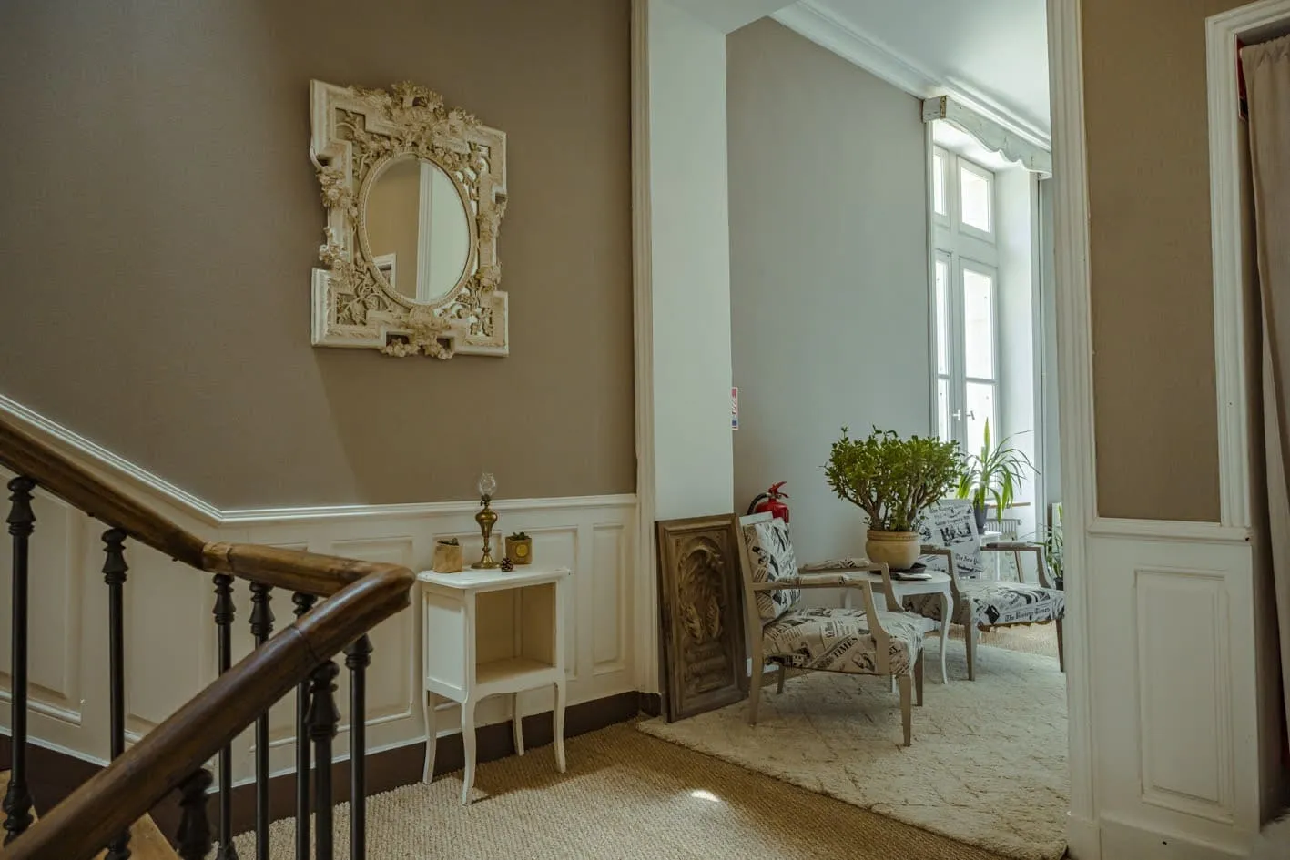 Chambre triple - vue principale